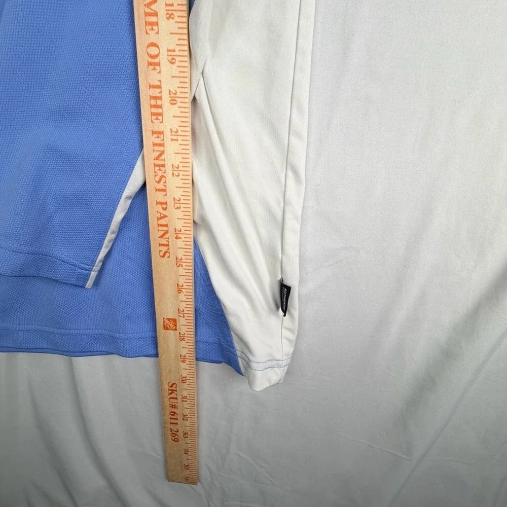 Jordan UNC Tar Heels Long Sleeve Dri-FIT Shooting Shirt Mens Blue White XL